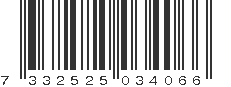 EAN 7332525034066