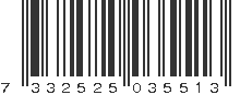 EAN 7332525035513