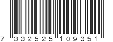 EAN 7332525109351
