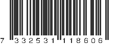 EAN 7332531118606