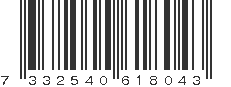 EAN 7332540618043