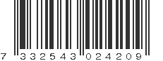 EAN 7332543024209