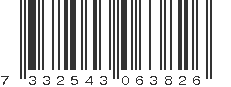 EAN 7332543063826