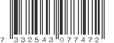 EAN 7332543077472