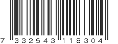 EAN 7332543118304