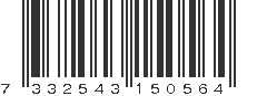 EAN 7332543150564