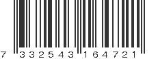 EAN 7332543164721