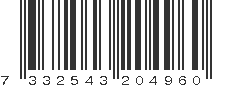 EAN 7332543204960