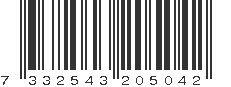 EAN 7332543205042