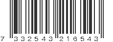 EAN 7332543216543