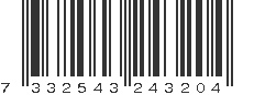 EAN 7332543243204