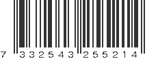 EAN 7332543255214