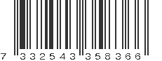 EAN 7332543358366