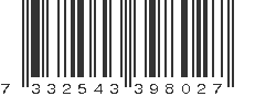 EAN 7332543398027