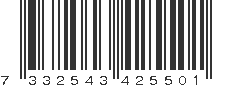 EAN 7332543425501