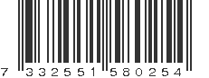 EAN 7332551580254
