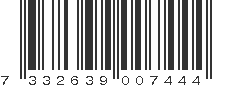 EAN 7332639007444