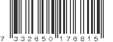 EAN 7332650176815