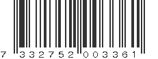EAN 7332752003361