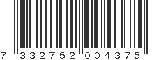 EAN 7332752004375
