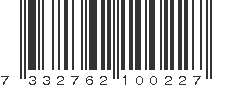 EAN 7332762100227