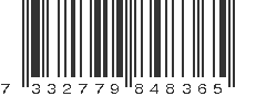 EAN 7332779848365