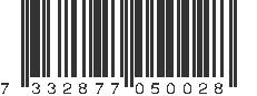 EAN 7332877050028