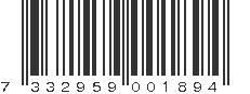 EAN 7332959001894
