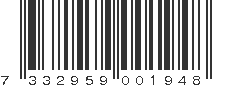 EAN 7332959001948