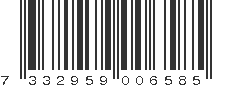 EAN 7332959006585