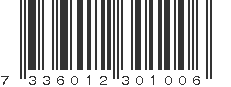 EAN 7336012301006