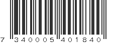 EAN 7340005401840