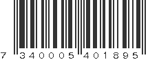 EAN 7340005401895