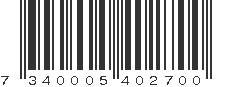 EAN 7340005402700