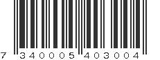 EAN 7340005403004