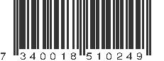 EAN 7340018510249