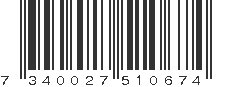 EAN 7340027510674