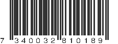 EAN 7340032810189