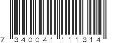EAN 7340041111314