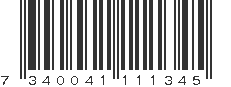 EAN 7340041111345