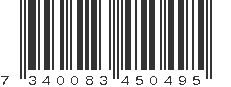 EAN 7340083450495