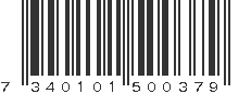 EAN 7340101500379