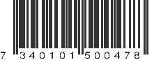 EAN 7340101500478