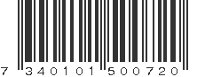 EAN 7340101500720