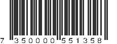 EAN 7350000551358