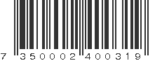 EAN 7350002400319
