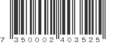 EAN 7350002403525