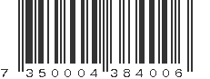 EAN 7350004384006