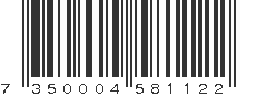 EAN 7350004581122