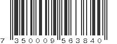 EAN 7350009563840